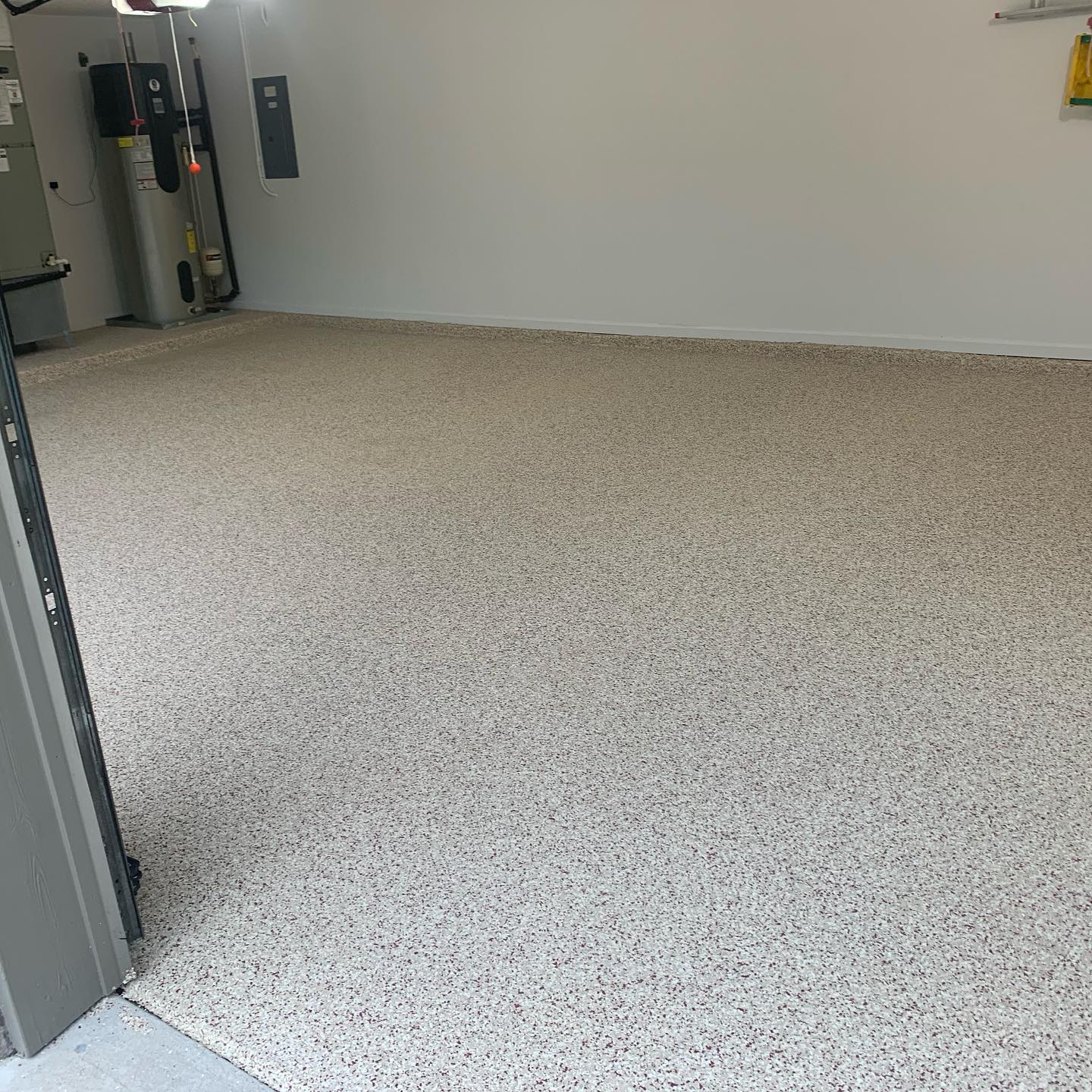 Golden Gate Estates garage floor after epoxy coating